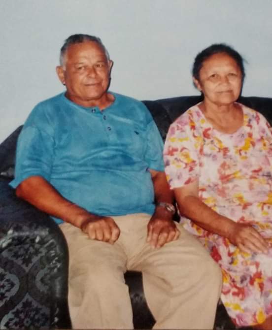 Meu avô e minha avó
